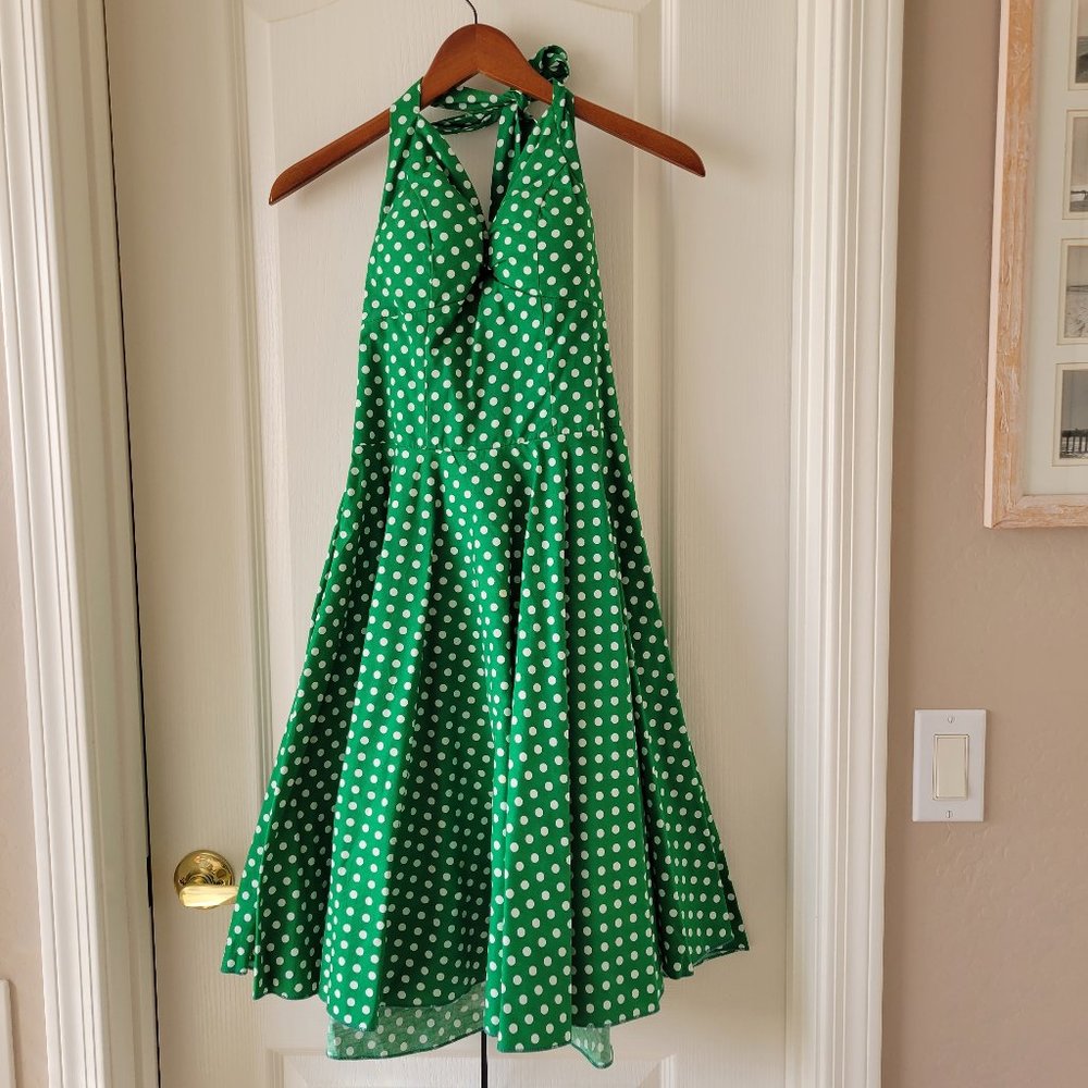 50's Rockabilly Flare Dress Size SM - Picture 1 of 7
